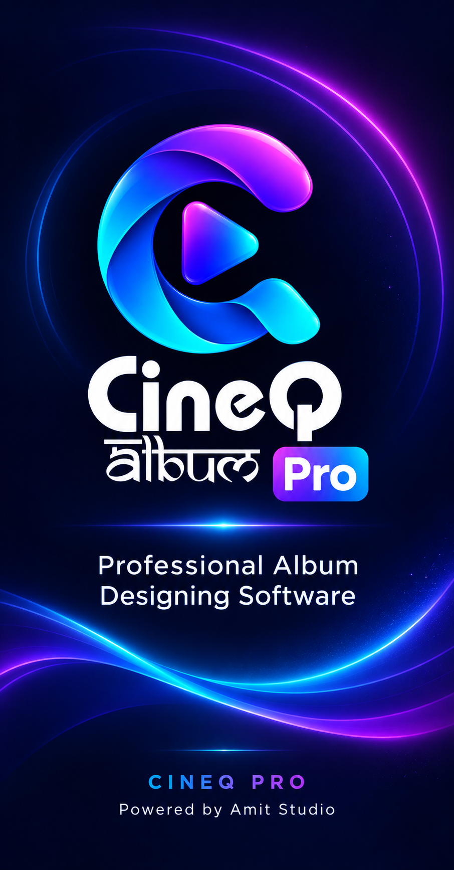 CineQ Album Pro — Professional Album Designing Software, powered by Amit Studio
