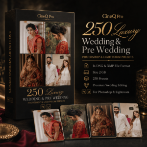 250 Luxury Wedding & Pre-Wedding Presets
